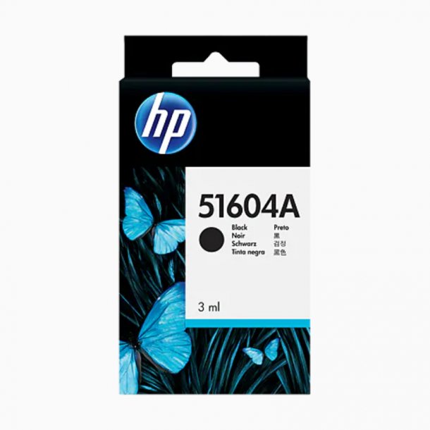 HP 51604A BK inkjet blekkpatron - Original - Svart 3 ml