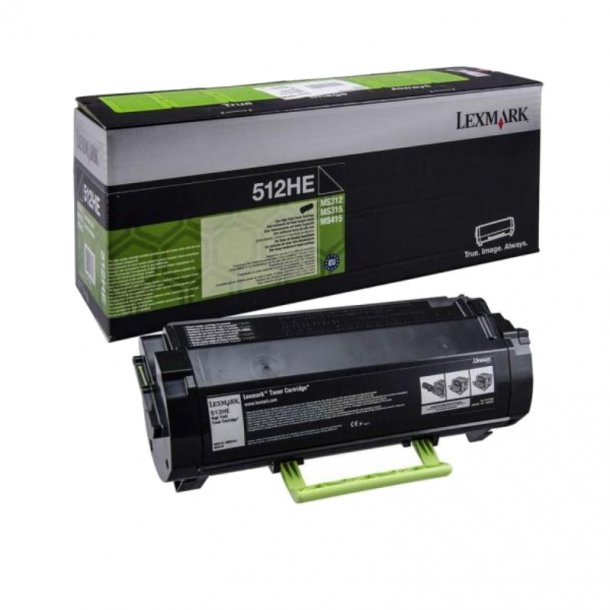 Lexmark 512HE BK Toner - 51F2H0E Original - Black 5000 pages