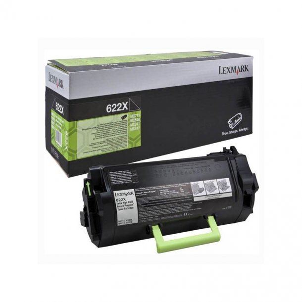 Lexmark 622X HC BK Toner - 62D2X00 Original - Black 45000 pages