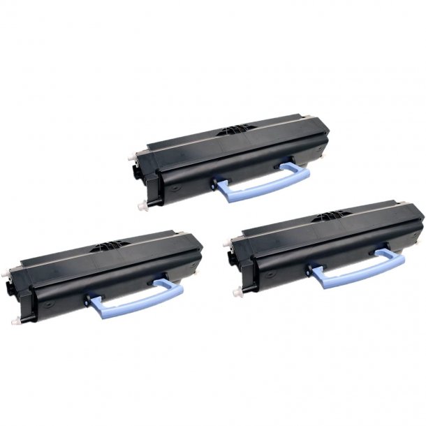 Lexmark E 230 combo pack 3 stk - 24016SE Toner Kompatibel Sort 7500 sider