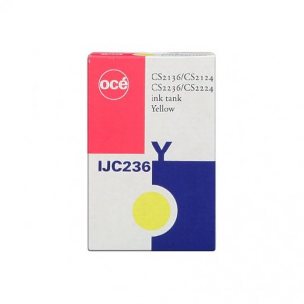 Oc&eacute; IJC236 CS 2124/2436/2236 Y Pigmented blkpatron - 29952268 Original - Gul 130 ml