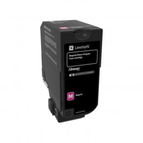 Lexmark toner CS 720 - 74C20M0 magenta 3000 sider, original
