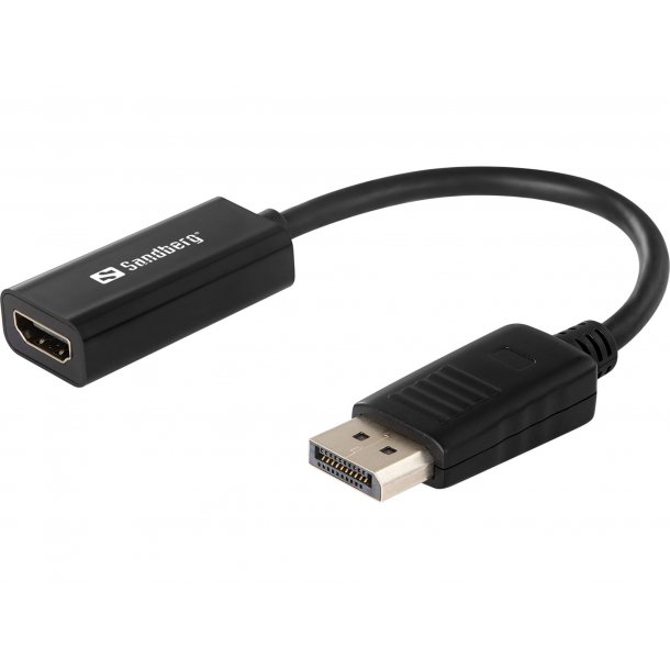 Sandberg omformer DisplayPort>HDMI