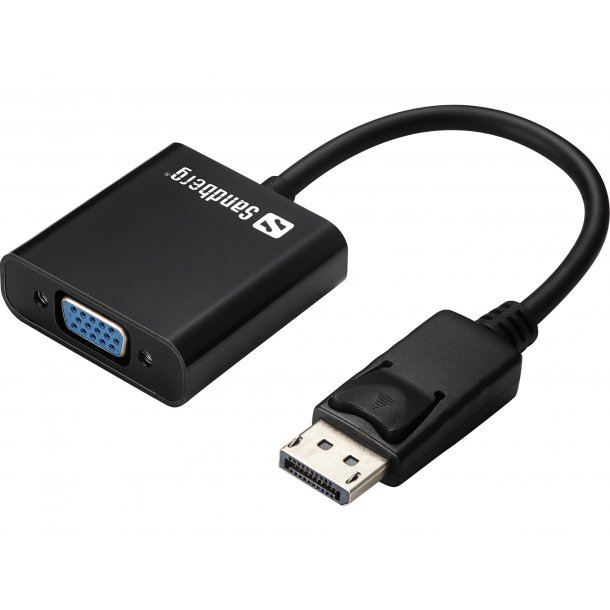 Sandberg omformer DisplayPort>VGA