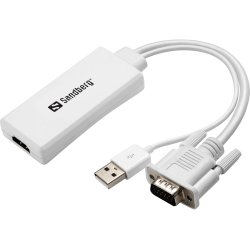 Sandberg VGA+Audio to HDMI Converter  hj kvalitet