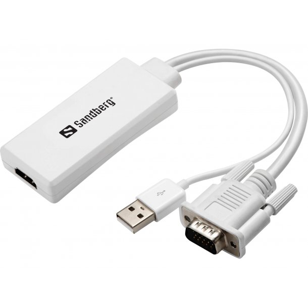 Sandberg VGA+Audio to HDMI Converter high-quality