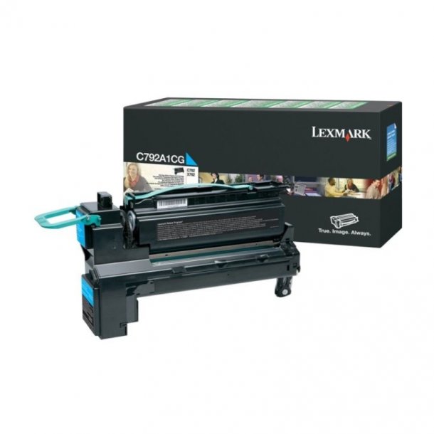 Lexmark C792 / X792 C return Original Toner (6000 sidor)