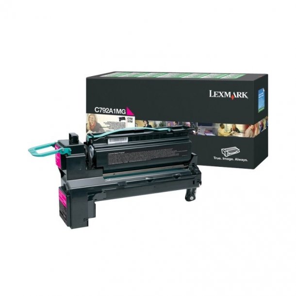 Lexmark C792 / X792 M return Original Toner (6000 sidor)