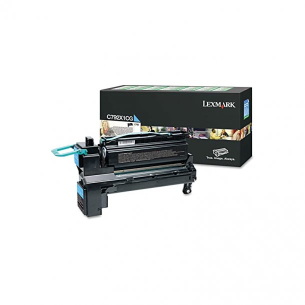 Lexmark C 792 C HC return Original Toner (20000 sidor)