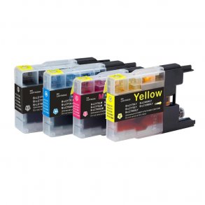 Pixojet ink cartridges Brother LC 1280 XL, 4 pcs. discount pack 87 ml