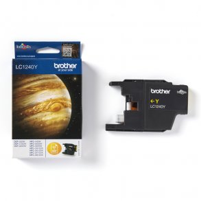 Brother ink cartridge LC1240Y yellow 12 ml, original