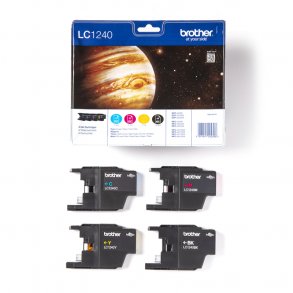 Brother ink cartridges LC 1240 - LC1240VALBPDR, 4 pcs. multipack 48 ml, original