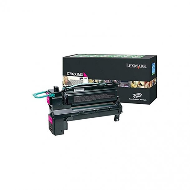 Lexmark C 792 M HC return Original Toner (20000 sidor)