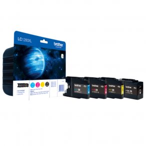 Brother ink cartridges LC 1280 XL - LC1280XLVALBPDR, 4 pcs. multipack 120 ml, original