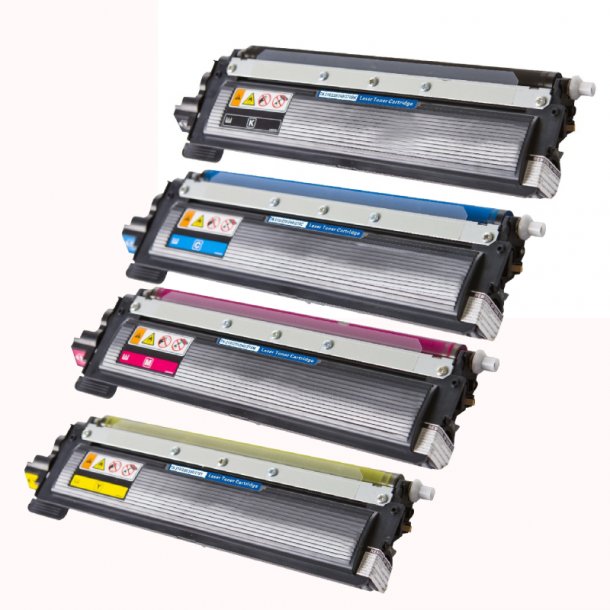 Brother TN 230 Combo Pack 4 pcs laser toner - Compatible - BK/C/M/Y 6400 pages