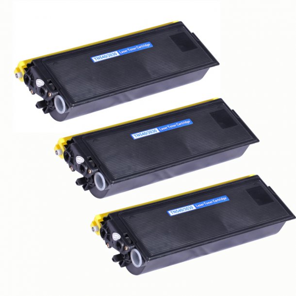 Brother TN 540 BK Combo Pack 3 pcs Toner - Compatible - Black 10500 pages