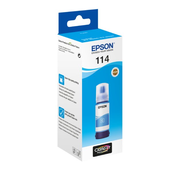 Epson 114 C Original Refill bl&auml;ck (70 ml)