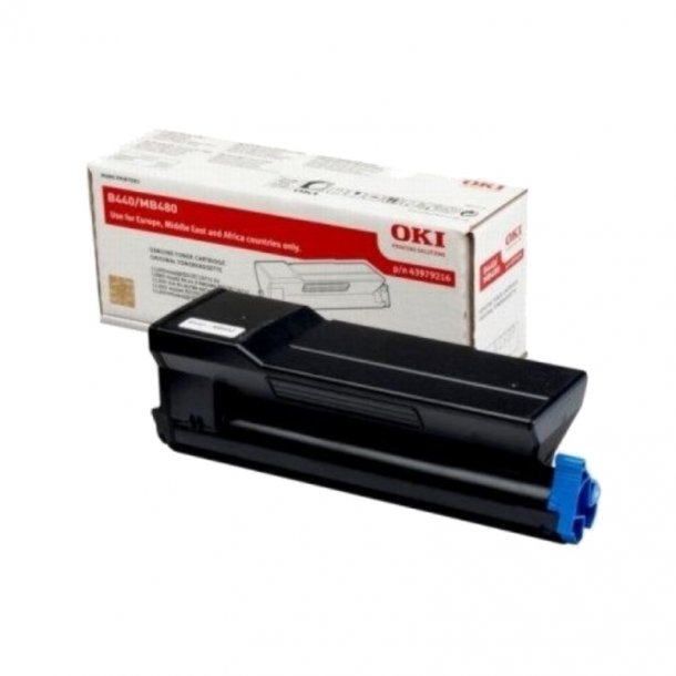 OKI B440/MB480 BK Toner - 43979216 Original - Black 12000 pages