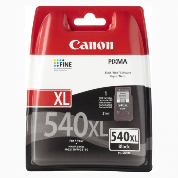 Canon PG 540 XL BK blekkpatron - 5222B005 Original - Svart 12 ml