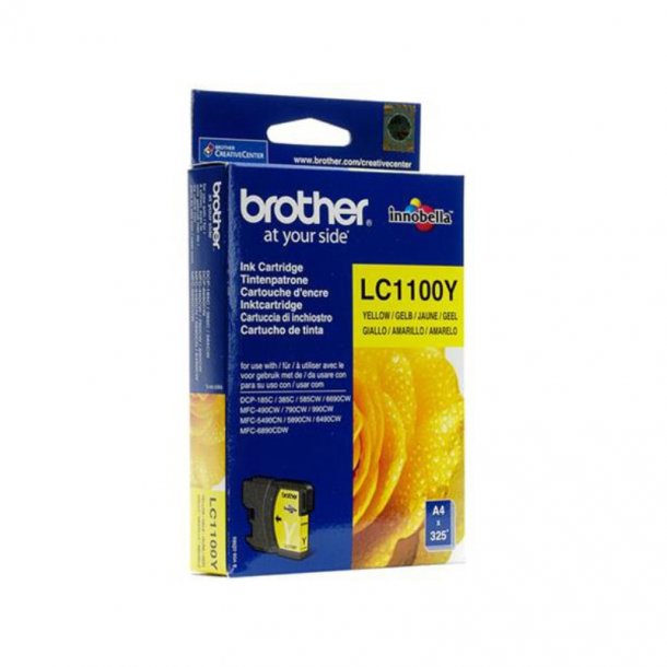 Brother LC1100 Y Original bl&auml;ckpatron -5,95 ml