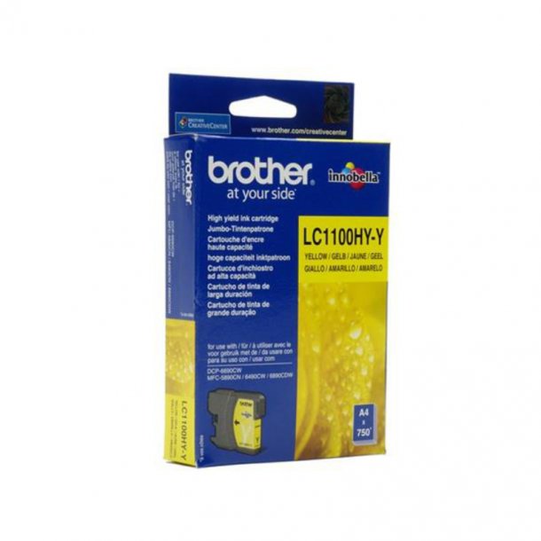 Brother LC1100 XL Y Ink Cartridge - Original - Yellow 10,95 ml