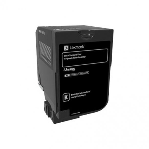 Lexmark CS720 / CX725 - 74C2SKE toner svart 7000 sidor, original