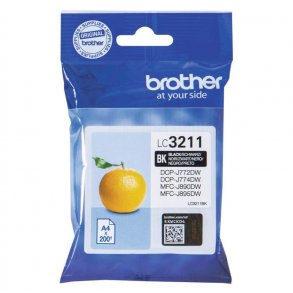 Brother ink cartridge LC3211BK black 4 ml, original