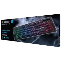 Sandberg Gamer Keyboard Stealth NORDIC