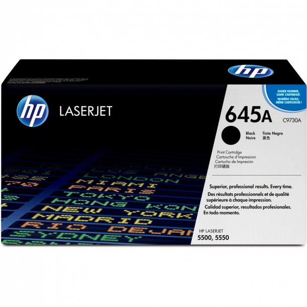 HP 645 Laser toner  - C9730A Original - Black 13000 pages