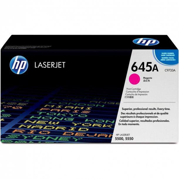 HP 645 Lasertoner - C9733A Original - Magenta 12000 sider 