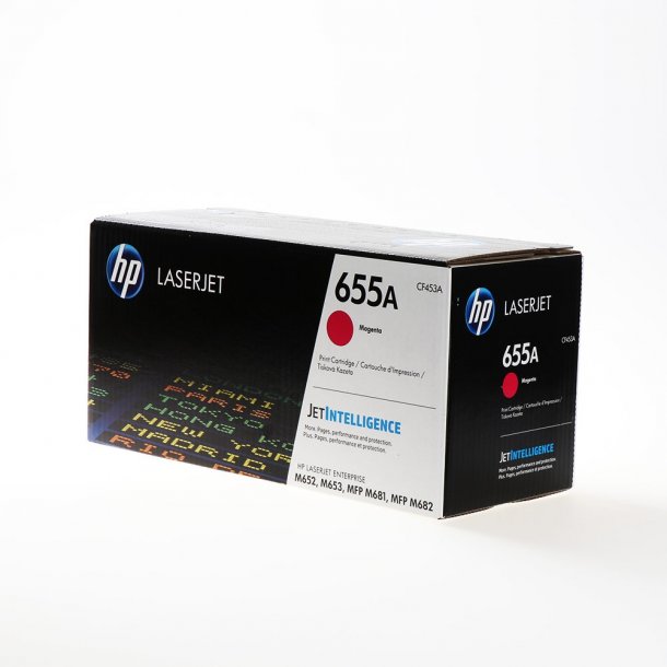 HP 655A M Toner - CF453A Original - Magenta 10500 sider