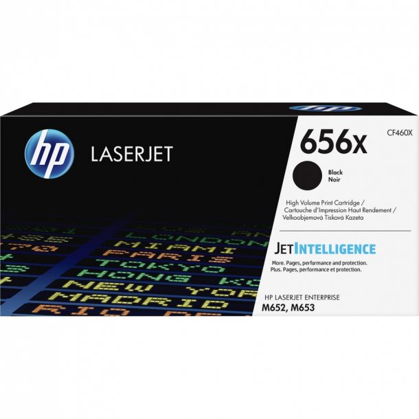 HP 656X BK Toner - CF460X Original - Black 27000 pages