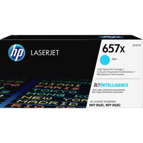HP toner 657X - CF471X cyan 23000 sider, original