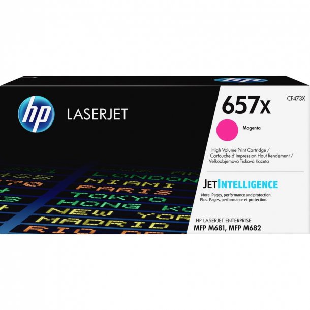 HP 657X M Toner - CF473X Original - Magenta 23000 sider