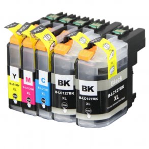 Pixojet ink cartridges Brother LC 125 - 127, 5 pcs. discount pack 101 ml