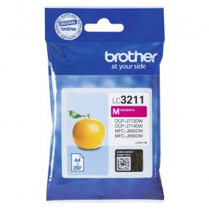 Brother ink cartridge LC3211M magenta 4 ml, original