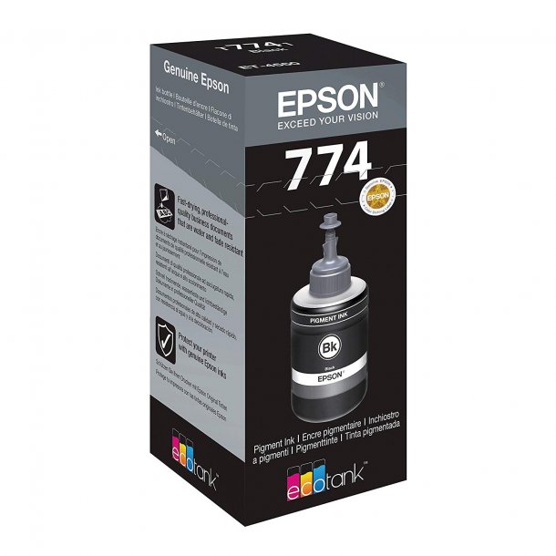 Epson T7741 BK pigment Original bl&auml;ckpatron (140 ml)