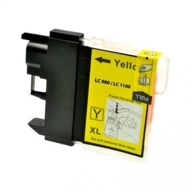 Brother LC1100 Y Ink Cartridge - Compatible - Yellow 12 ml