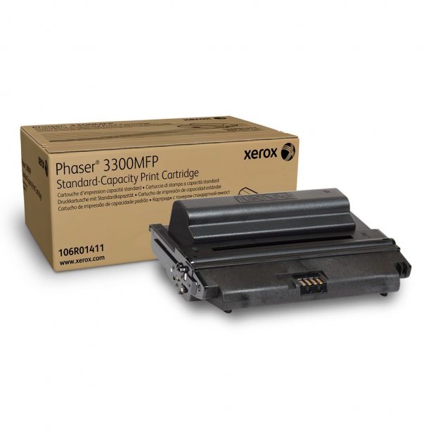 Xerox Phaser 3300MFP BK Original Toner (8000 sidor)