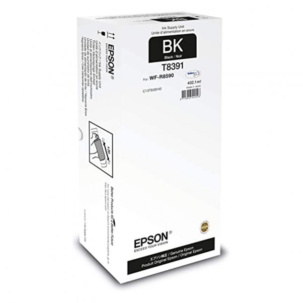 Epson T8391 XL BK Ink Cartridge - C13T839140 Original - Black 402,1 ml