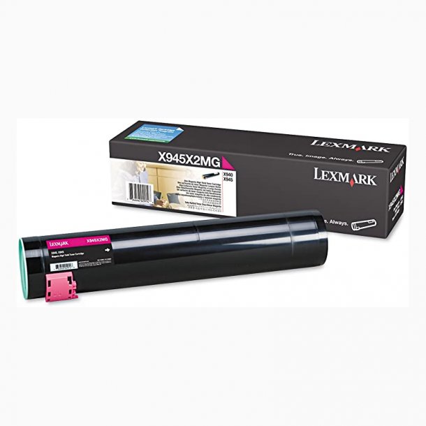 Lexmark X94x M Toner - X945X2MG Original - Magenta 22000 sider