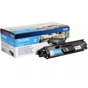 Brother toner TN326C cyan 3500 sider, original