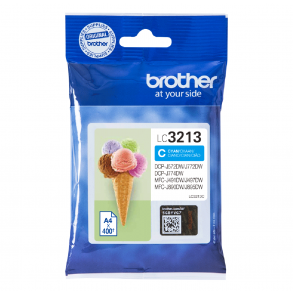 Brother ink cartridge LC3213C cyan 8 ml, original