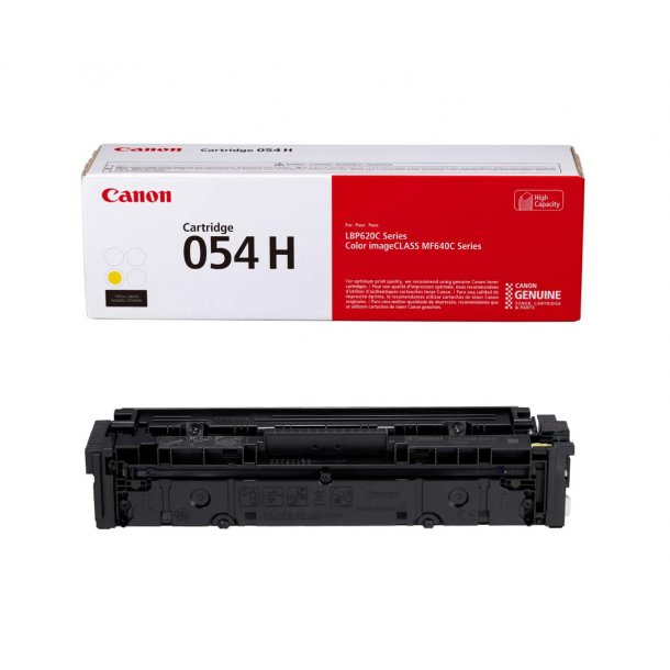 Canon CLBP 054 Hi cap Y Toner - 3025C002 Original - Gul 2300 sider