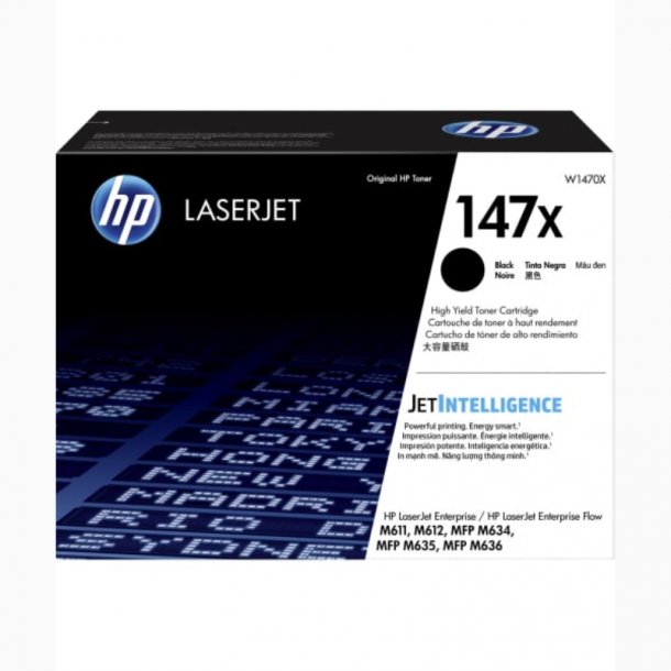 HP 147X BK Original Toner (25000 sidor)