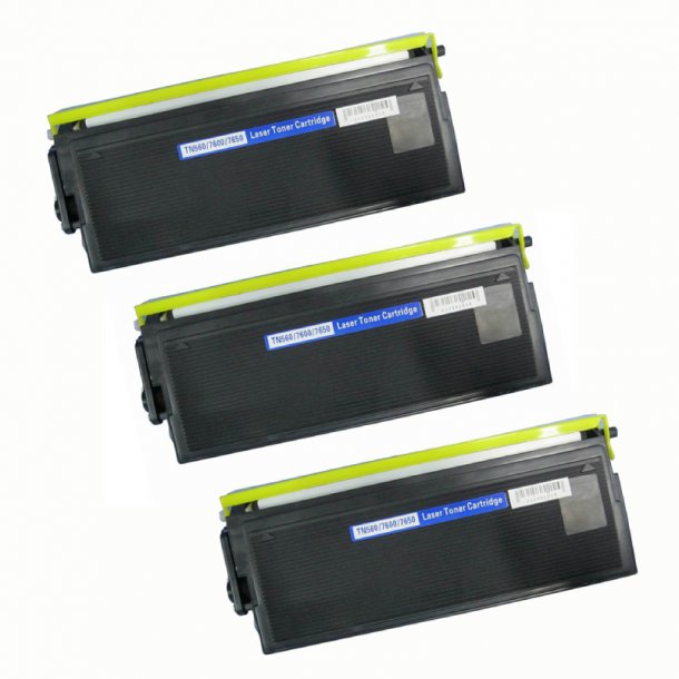 Brother TN 560 BK Combo Pack 3 pcs Toner - Compatible - Black 20100 pages