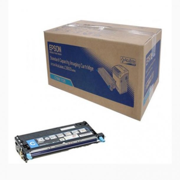 Epson Aculaser C3800 C Toner - C13S051130 Original - Cyan 5000 sider