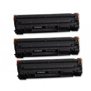 Pixojet toner HP 83X - CF283X, 3 stk. rabattpakke 6600 sider