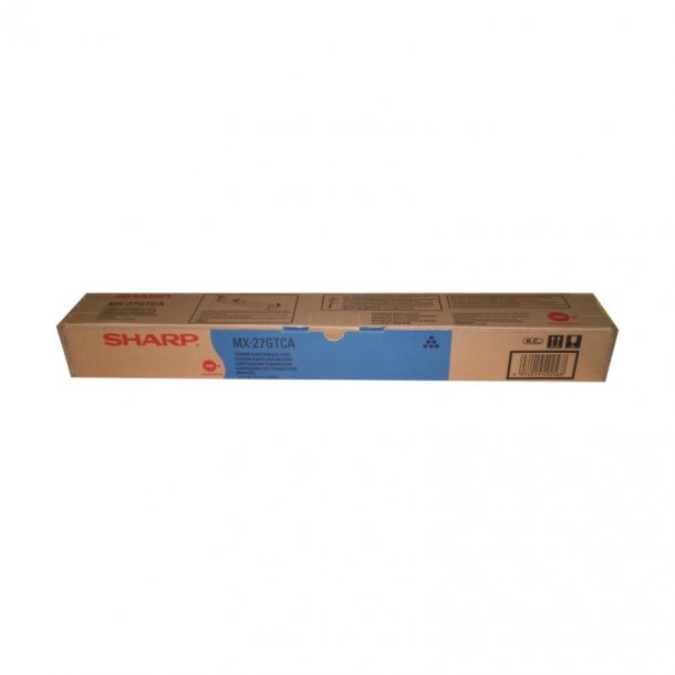 Sharp MX-27GTCA C Toner - Original - Cyan 15000 sider