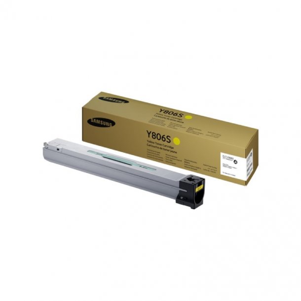 Samsung CLT-Y806S/ELS Y Toner - SS728A Original - Gul 30000 sider